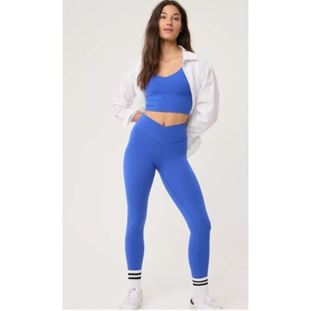 Offline by AERIE 7/8 Legging High Rise Blue Size XS COMFY ACTIVEWEAR YOGA